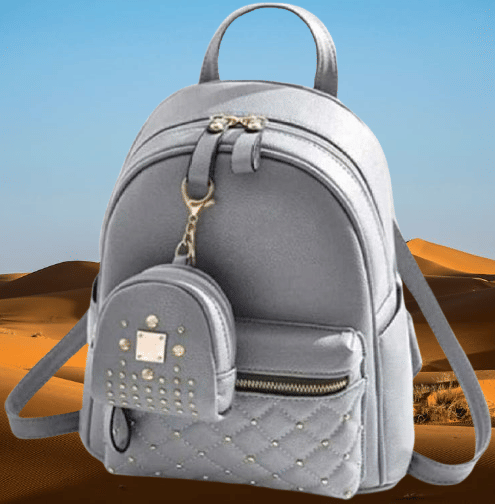     			THE MONAINA CEAPT Backpack PU Set of 1 ( Grey )