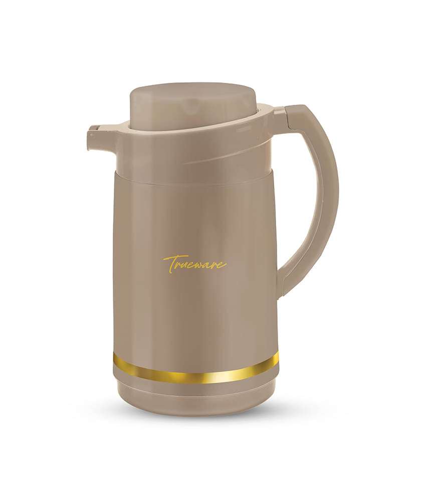     			Trueware Jupite Inner Steel Dark Grey Plastic Flask ( 1000 ml )