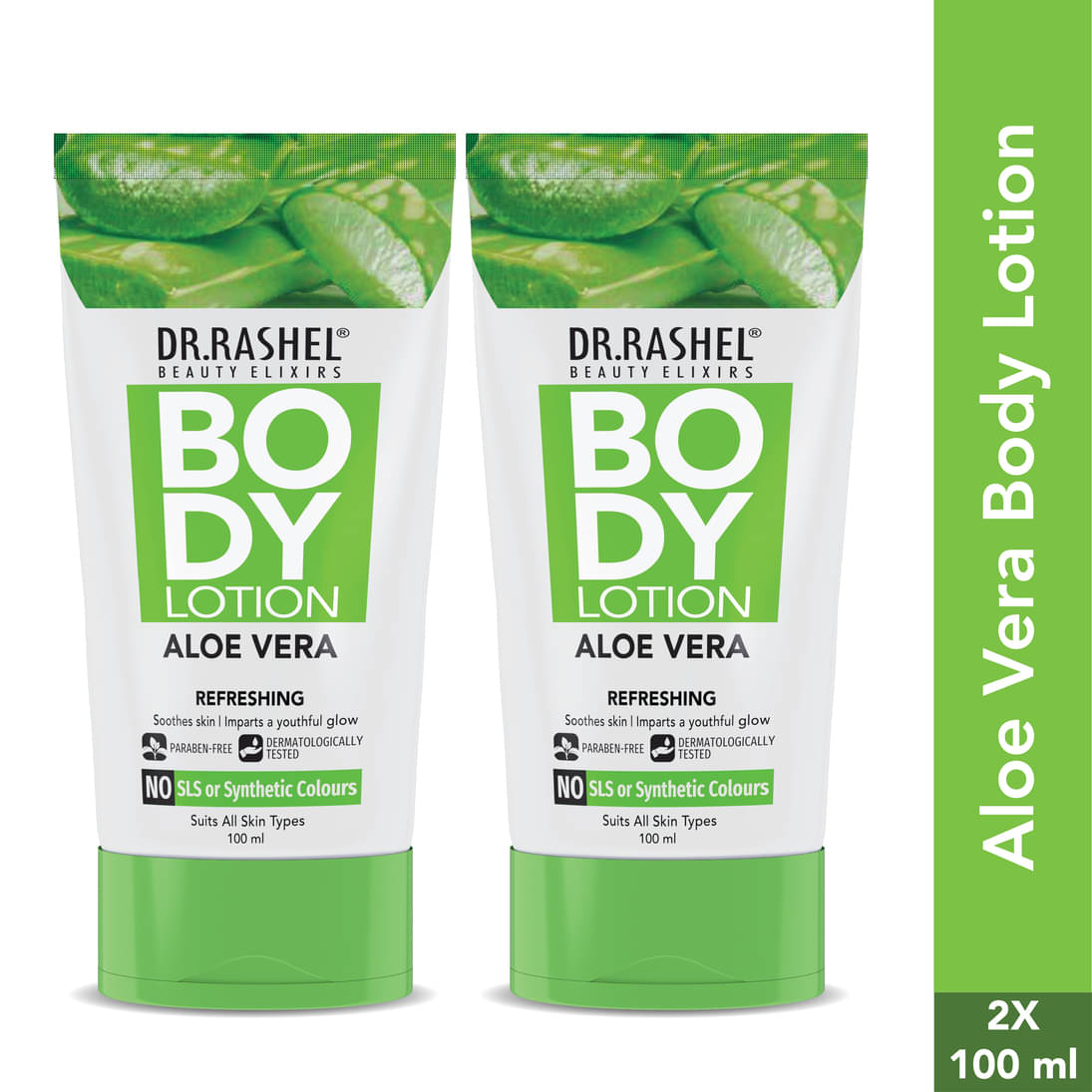     			DR.RASHEL Moisturizing Lotion For All Skin Type 100 ml (Pack of 2) ( Pack of 2 )