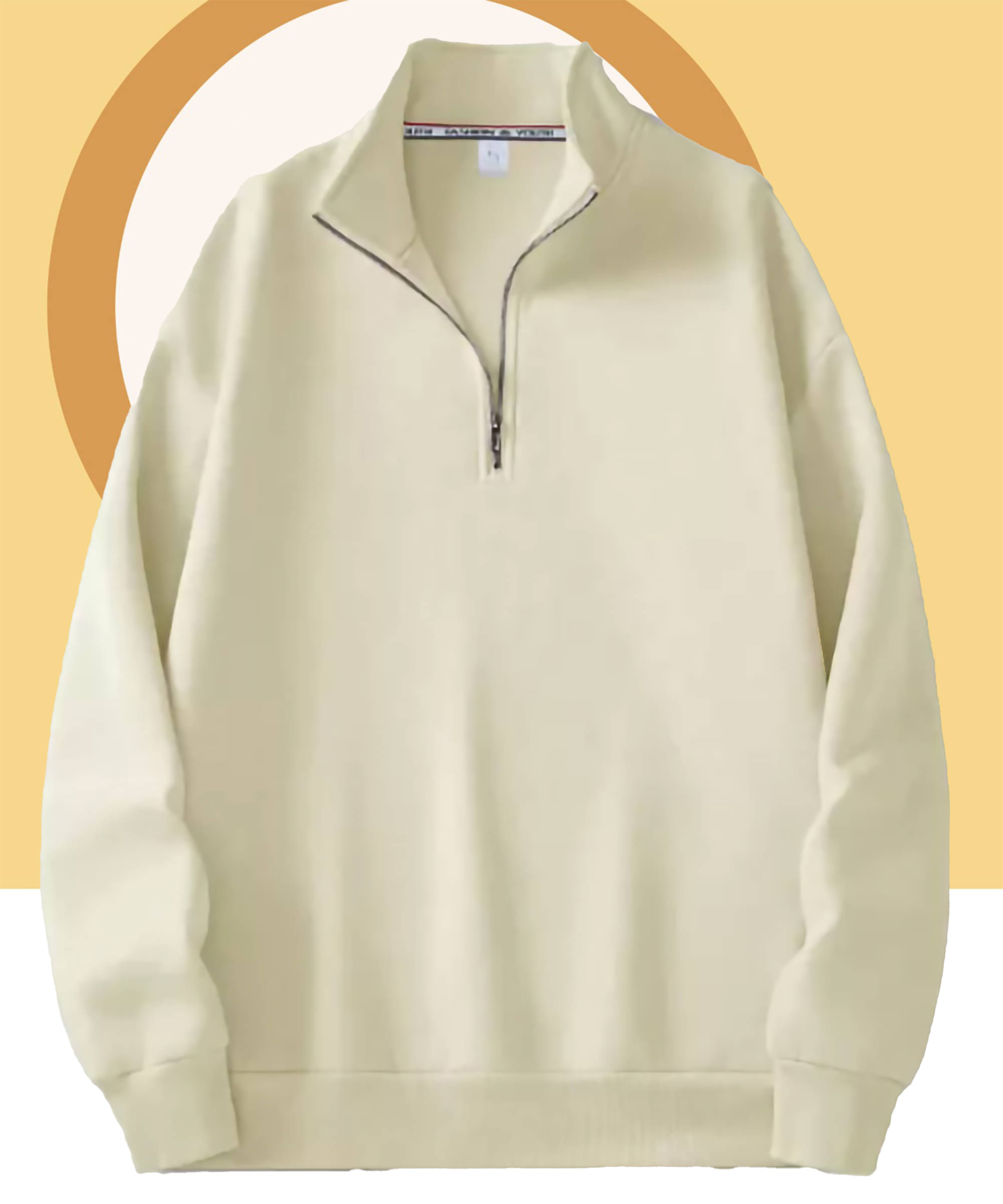 GRAND MALBORK Fleece High Neck Men's Sweatshirt - White ( Pack of 1 ) GRAND MALBORK Fleece High Neck Men's Sweatshirt - White ( Pack of 1 )