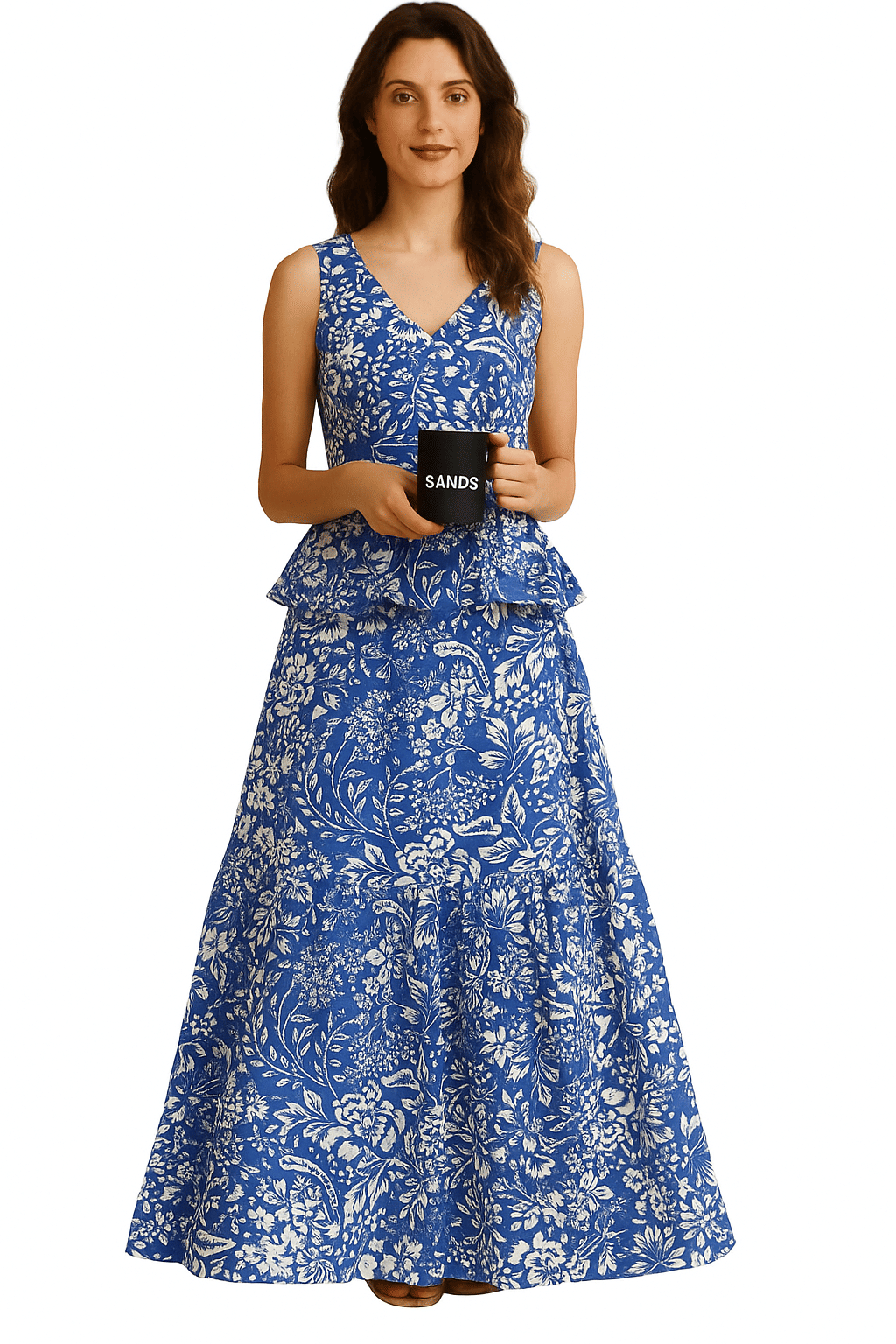     			Sands Apparel Women Top With Skirt Co-Ord Set ( Multi Color )