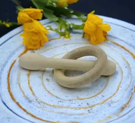     			Shree Blessings Wooden Teether ( 1 pcs )