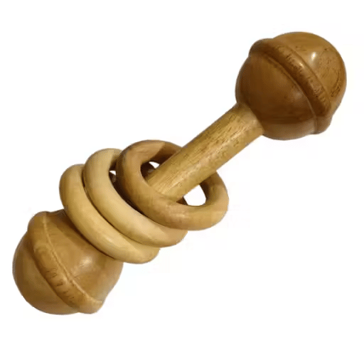     			Shree Blessings Wooden Teether ( 1 pcs )