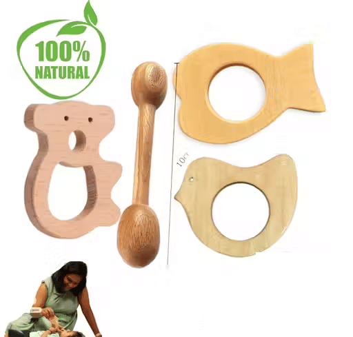     			Shree Blessings Wooden Teether ( 1 pcs )