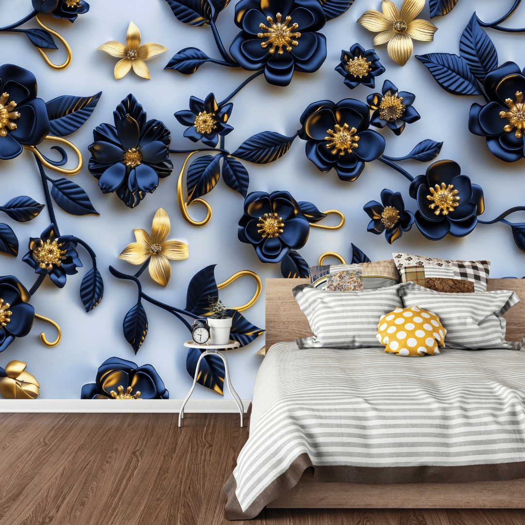     			INTERAWALLDECOR Self-Adhesive Decal Wallpaper Specific Product for Bedroom, Living Room, Kids Room, Play Room, Office | Abstract Home Wallpaper for Home Decor ( Pack of 1 Pcs,  Size-16x117Inches Each Strip)