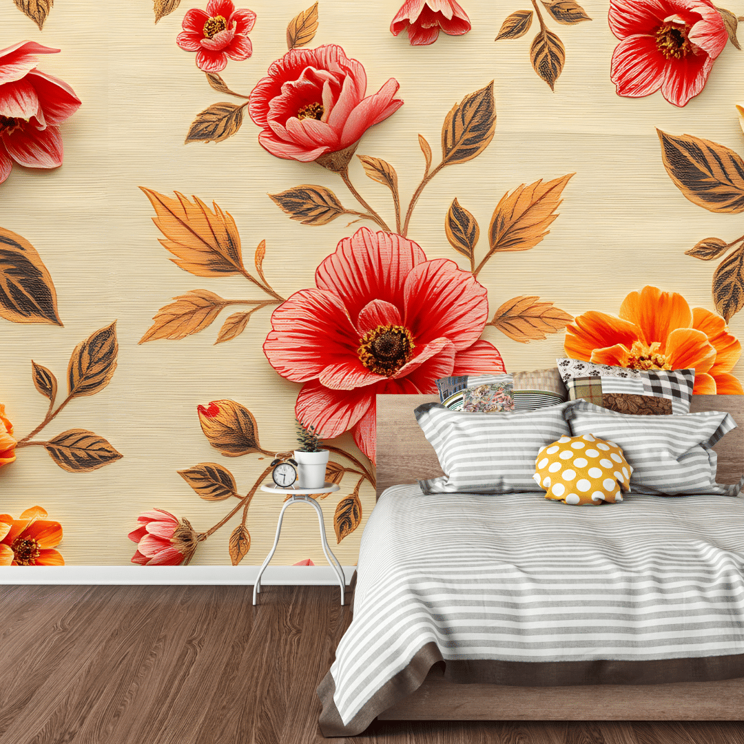     			INTERAWALLDECOR Self-Adhesive Decal Wallpaper Specific Product for Bedroom, Living Room, Kids Room, Play Room, Office | Abstract Home Wallpaper for Home Decor ( Pack of 1 Pcs,  Size-16x117Inches Each Strip)