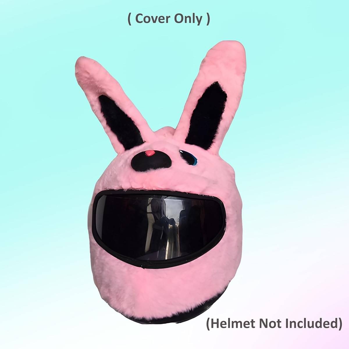     			Macros Bunny soft toys Helmet Cover pink