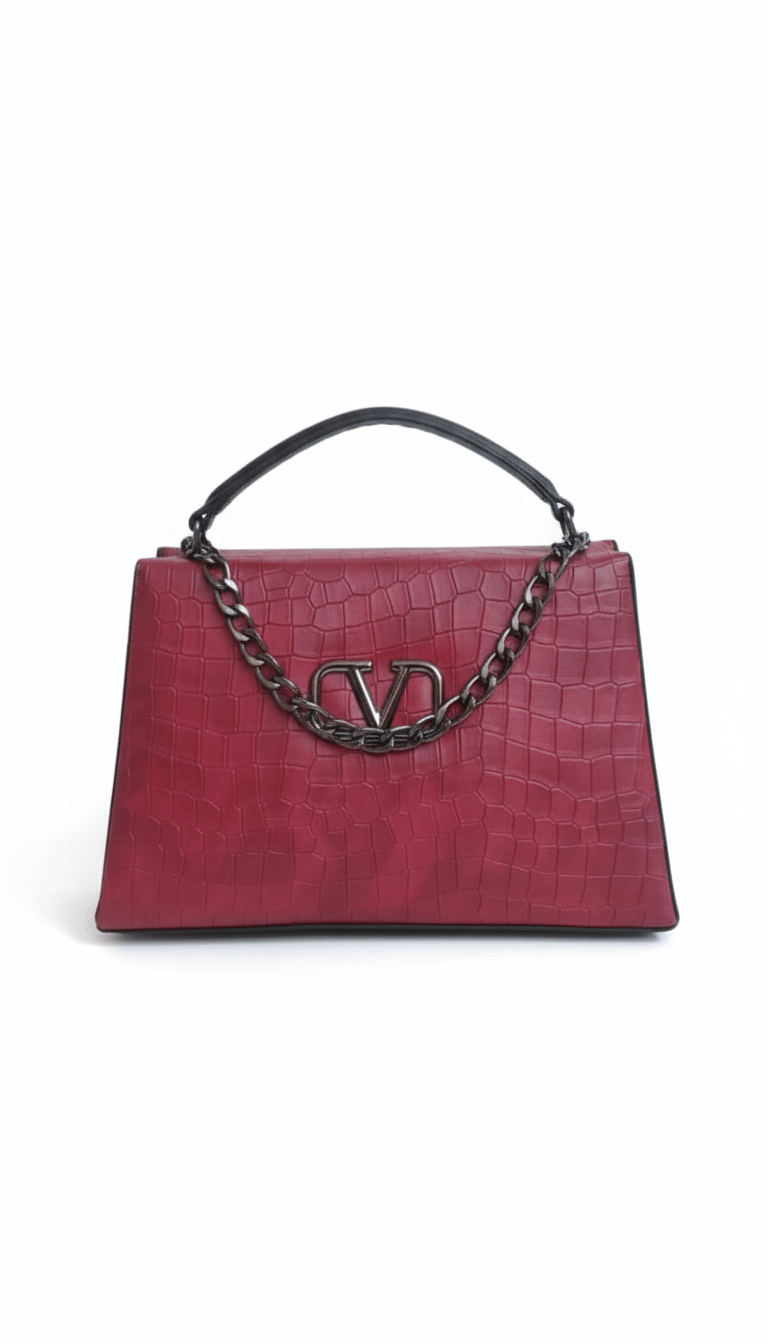     			RK Shoulder Bag Faux Leather Set of 1 ( Pink )