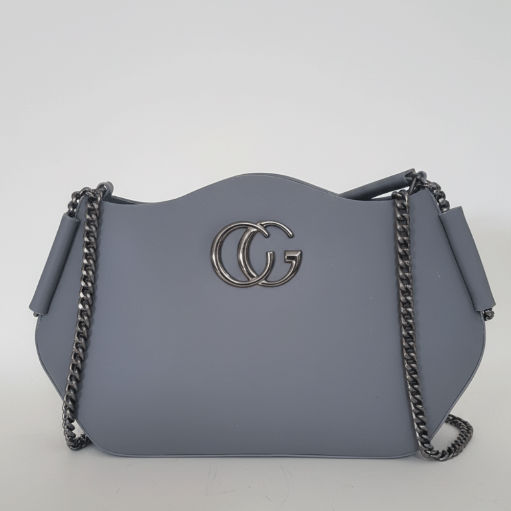     			RK Sling Bag Faux Leather Set of 1 ( Grey )