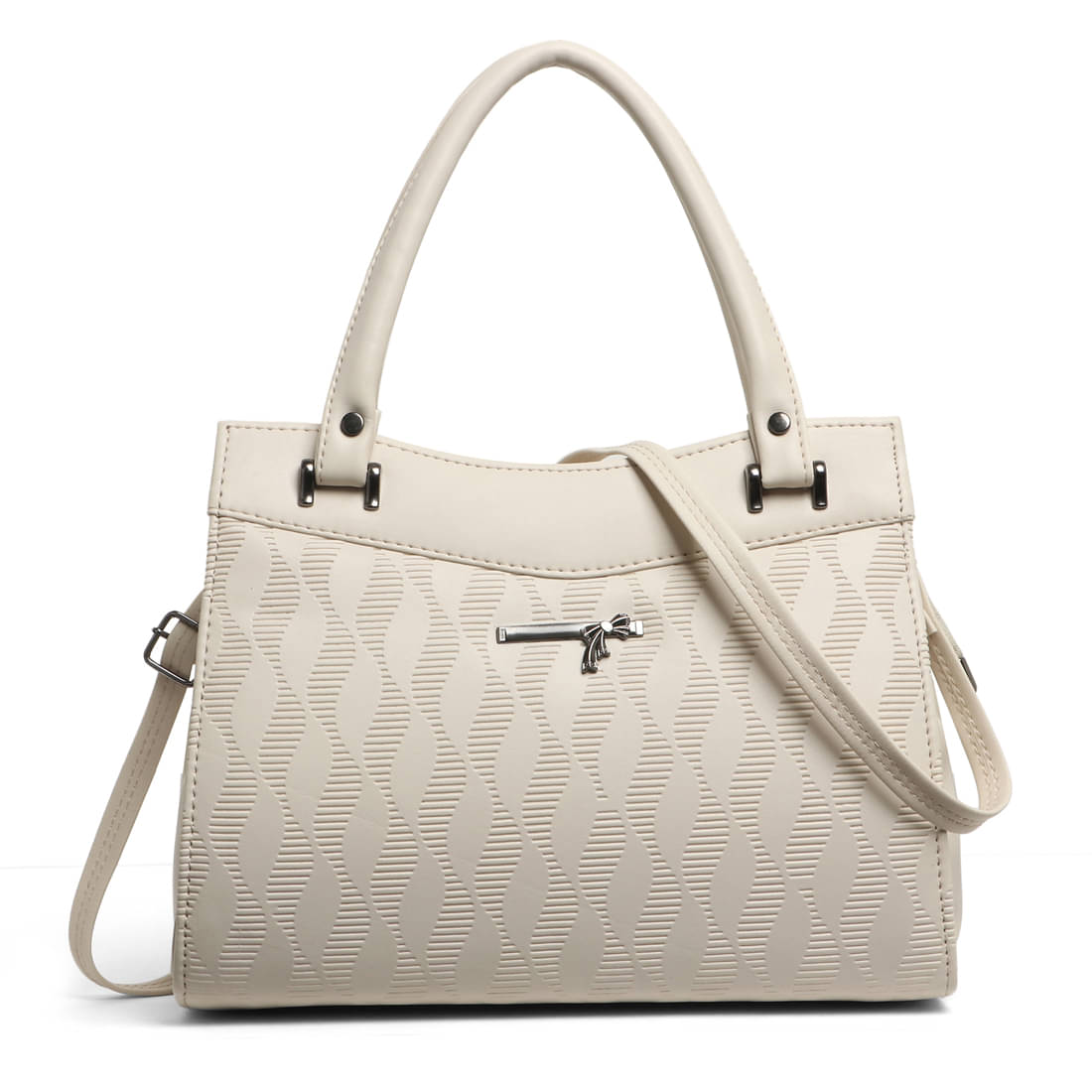     			Reprox Hobo Bag PU Set of 1 ( Cream )