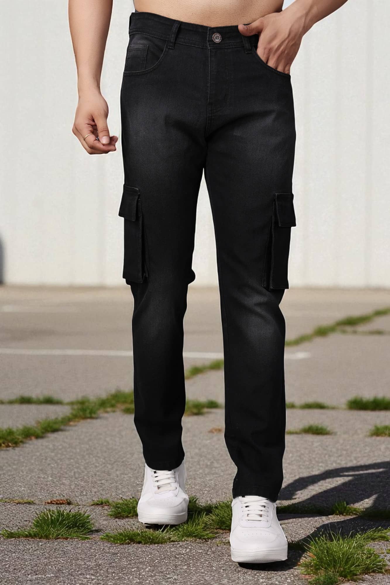 ZAYSH Men's Jeans - Dark Blue ( Pack of 1 ) - Jeans | Buy online on ZillyBuy