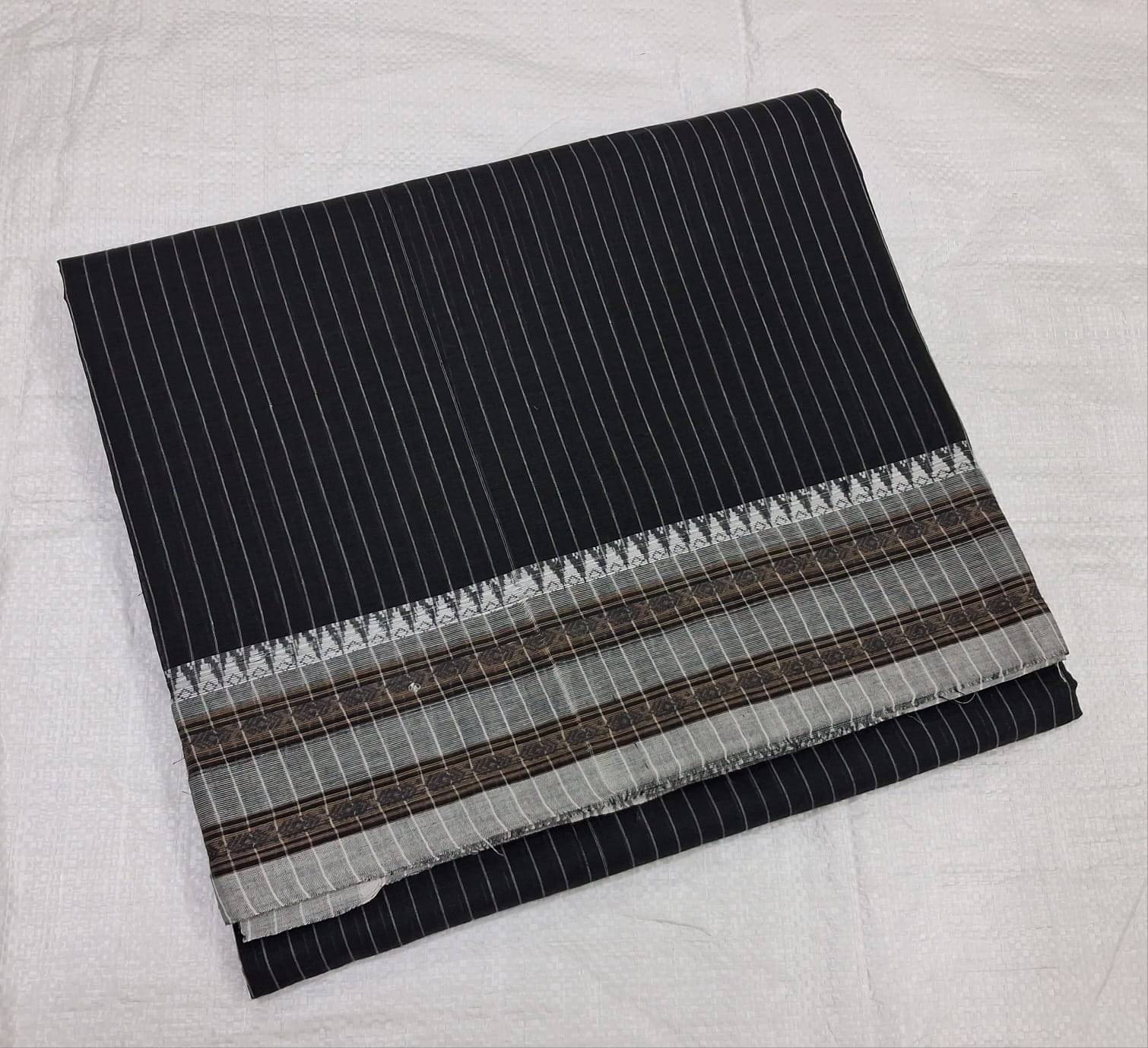 chettinad cotton saree Cotton Woven Design Chettinad Saree Without Blouse Piece ( Black,White ) chettinad cotton saree Cotton Woven Design Chettinad Saree Without Blouse Piece ( Black,White )