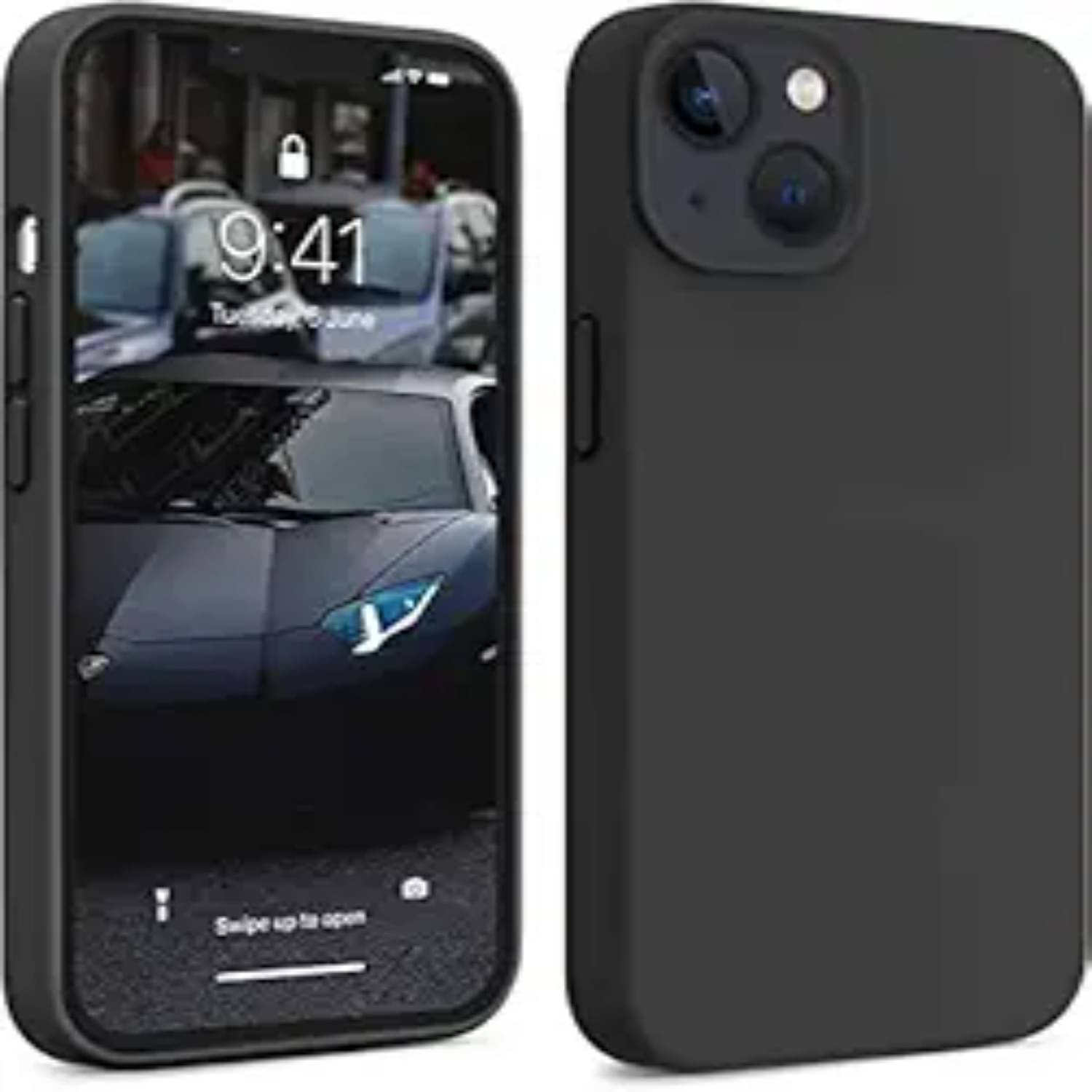 ANDVYA Shock Proof Case Compatible For Silicon iPhone 13 ( Pack of 1 ) ANDVYA Shock Proof Case Compatible For Silicon iPhone 13 ( Pack of 1 )