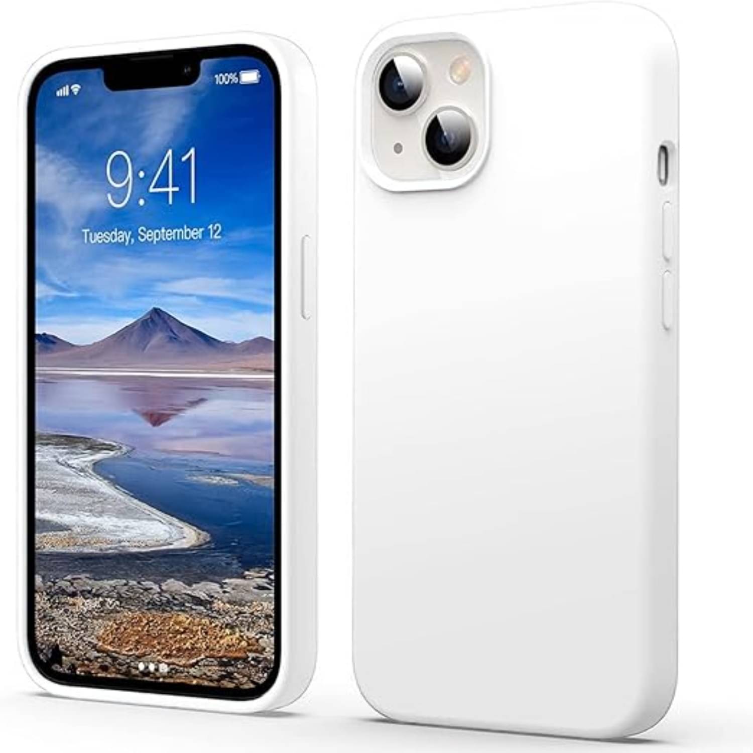 ANDVYA Shock Proof Case Compatible For Silicon iPhone 13 ( Pack of 1 ) ANDVYA Shock Proof Case Compatible For Silicon iPhone 13 ( Pack of 1 )