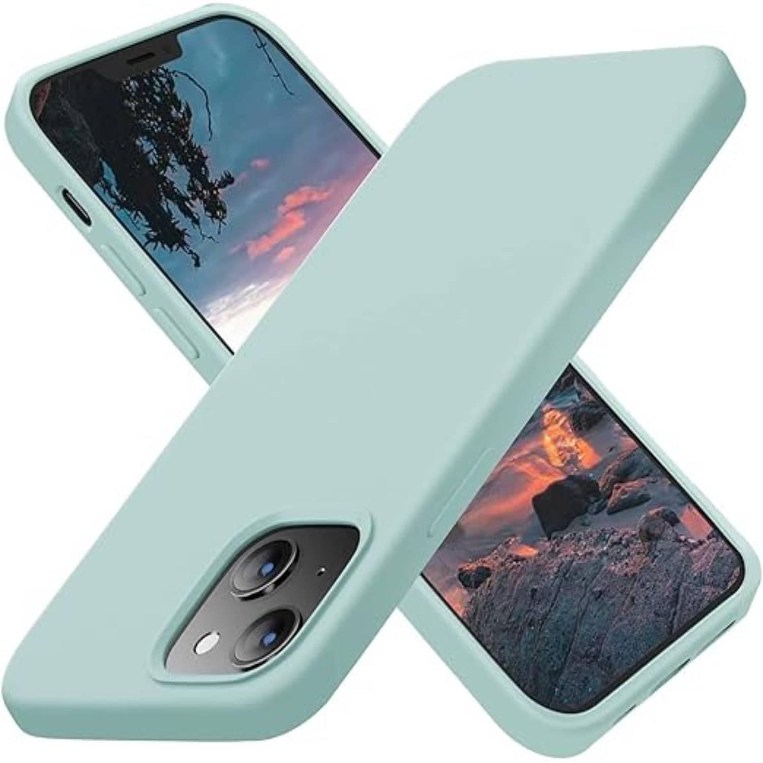     			ANDVYA Shock Proof Case Compatible For Silicon IPHONE 14 ( Pack of 1 )