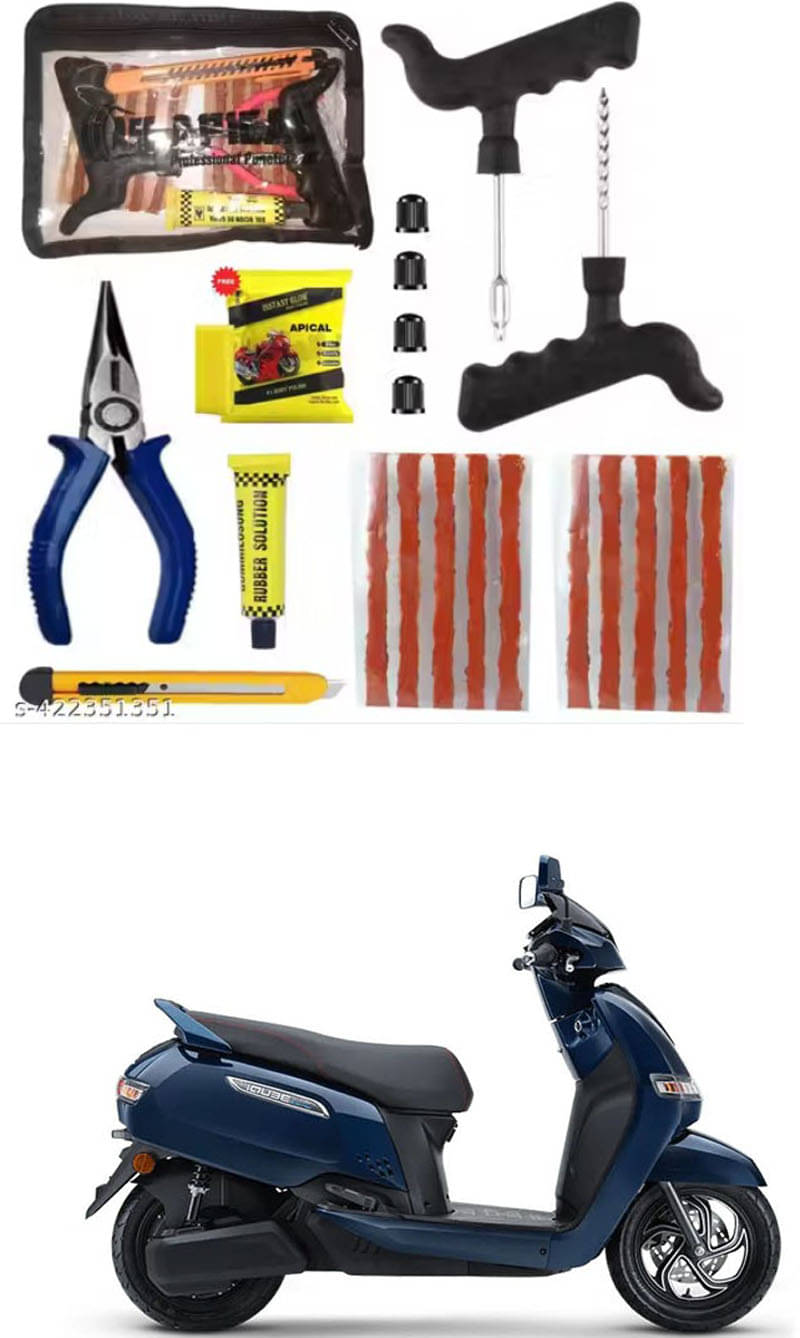 APICAL Tubeless Tyre Puncture Repair Kit Less than 5 Strips APICAL Tubeless Tyre Puncture Repair Kit Less than 5 Strips