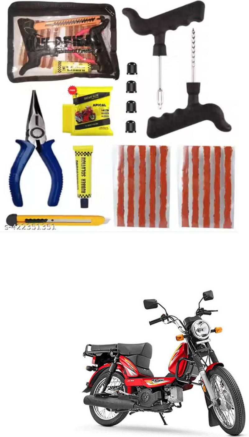 APICAL Tubeless Tyre Puncture Repair Kit Less than 5 Strips APICAL Tubeless Tyre Puncture Repair Kit Less than 5 Strips
