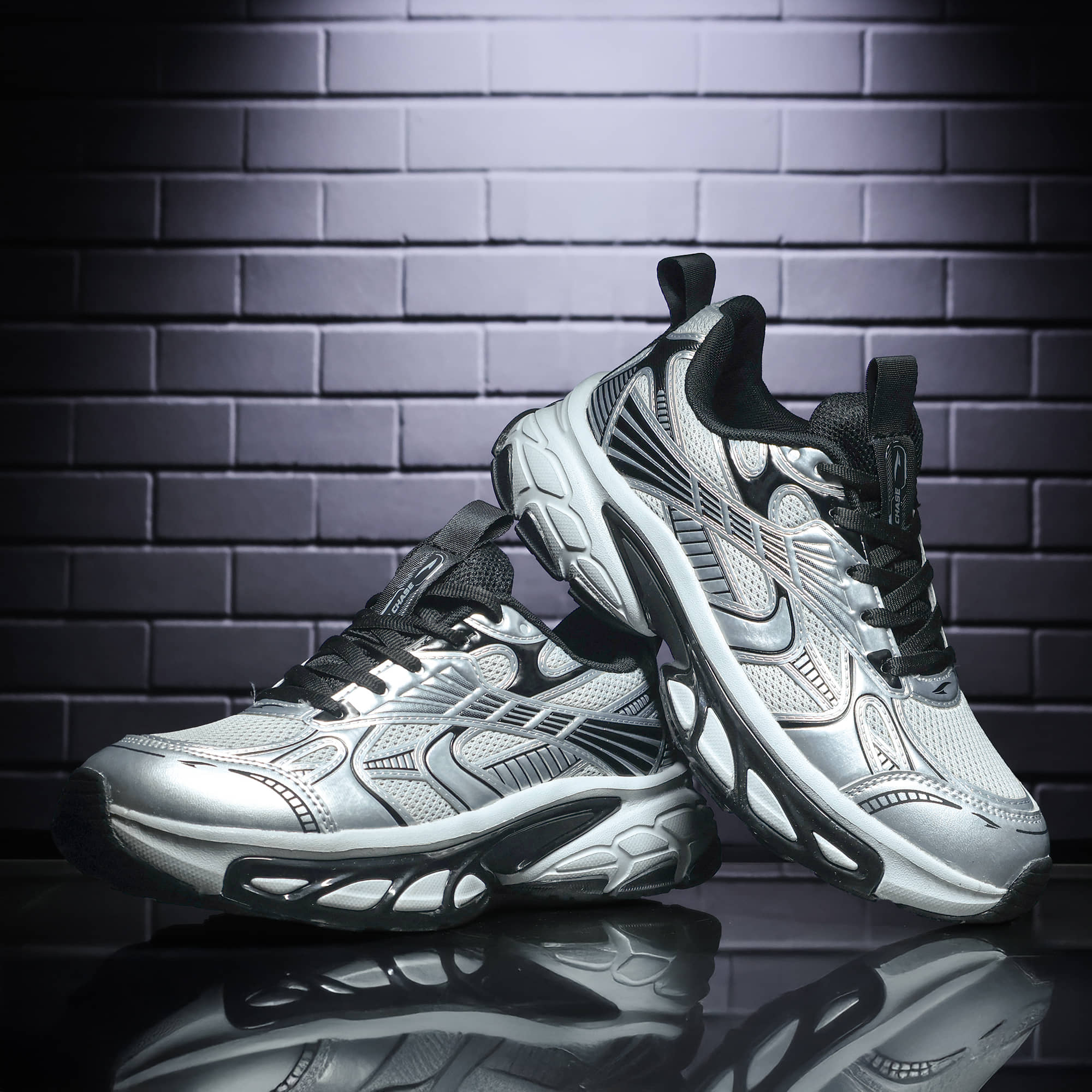 ASIAN QUANTUM-23 Black Men's Sports Running Shoes - Sports Shoes | Buy online on ZillyBuy