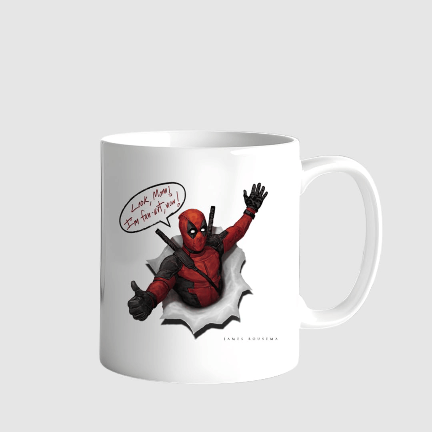 BIG FEATHER COUTERS Man Action Mug Ceramic Coffee Mug 350 mL ( Pack of 1 ) BIG FEATHER COUTERS Man Action Mug Ceramic Coffee Mug 350 mL ( Pack of 1 )