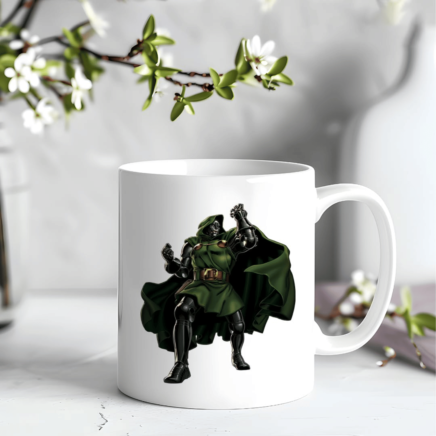 BIG FEATHER COUTERS Man Action Mug Ceramic Coffee Mug 350 mL ( Pack of 1 ) BIG FEATHER COUTERS Man Action Mug Ceramic Coffee Mug 350 mL ( Pack of 1 )