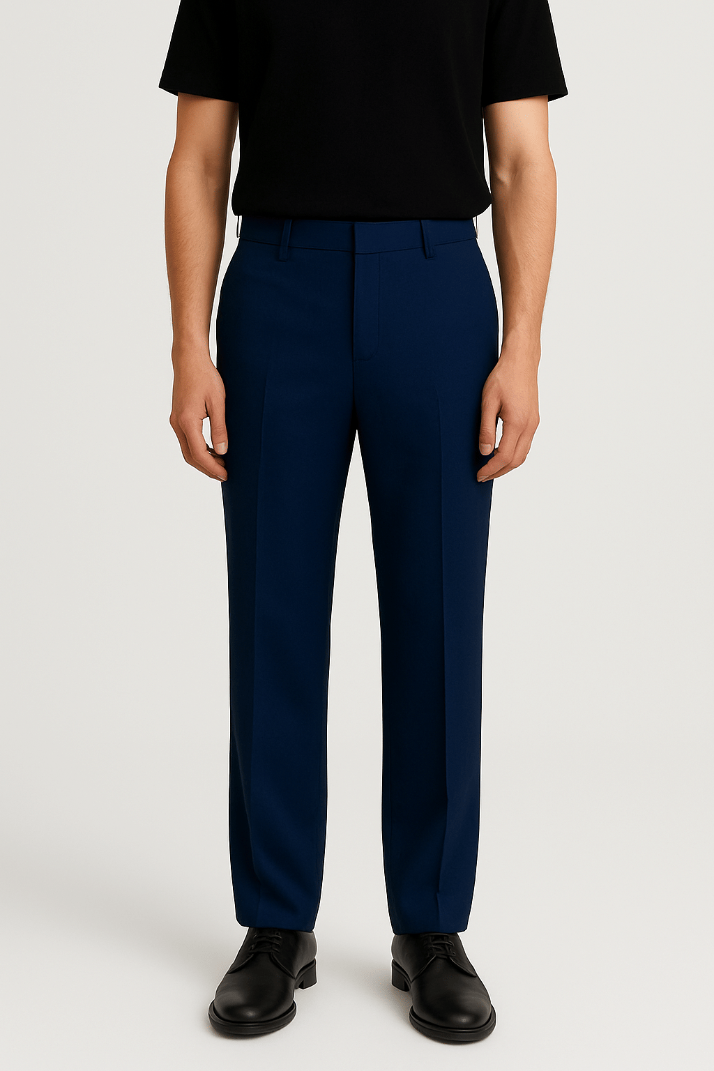     			BRAHMANI ENTERPRISE Regular Men's Formal Trouser - Navy Blue ( Pack of 1 )