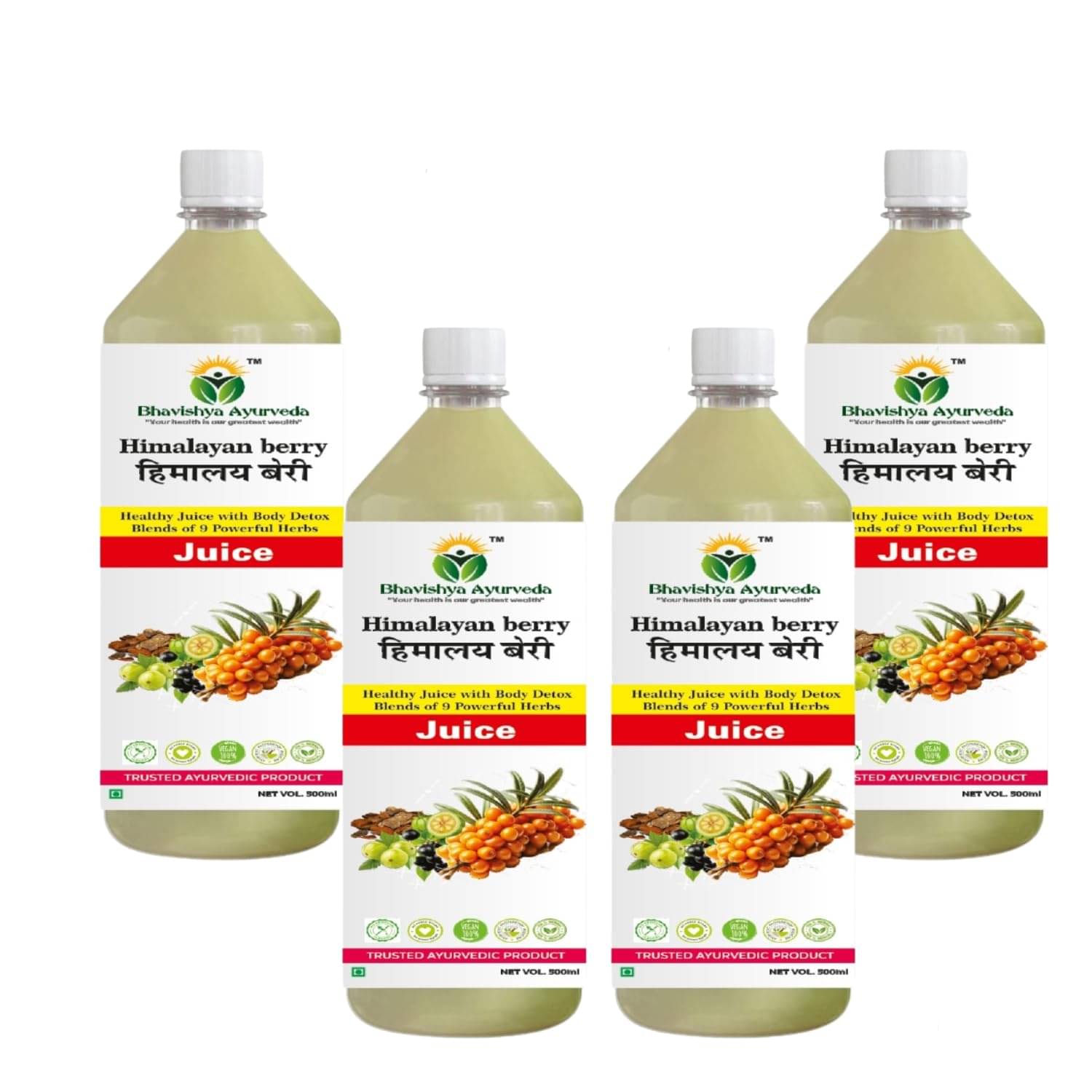     			Bhavishya Ayurveda Himalayan Berry Juice  2000ML | Sea Buckthorn with Amla, Aloe Vera, Ashwagandha & 9 Herbs | Boosts Immunity, Detox, Energy & Skin Health | Vitamin C Rich | Zero Sugar | Ayurvedic Tonic