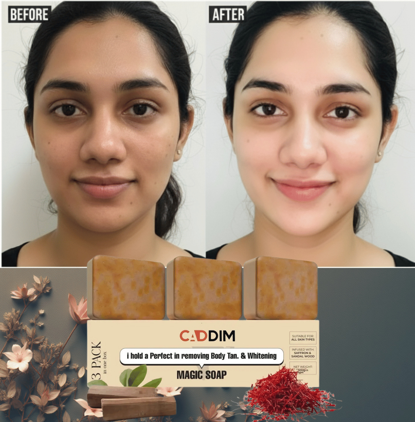 Vibrista Skin Whitening Soap for All Skin Type ( Pack of 1 )