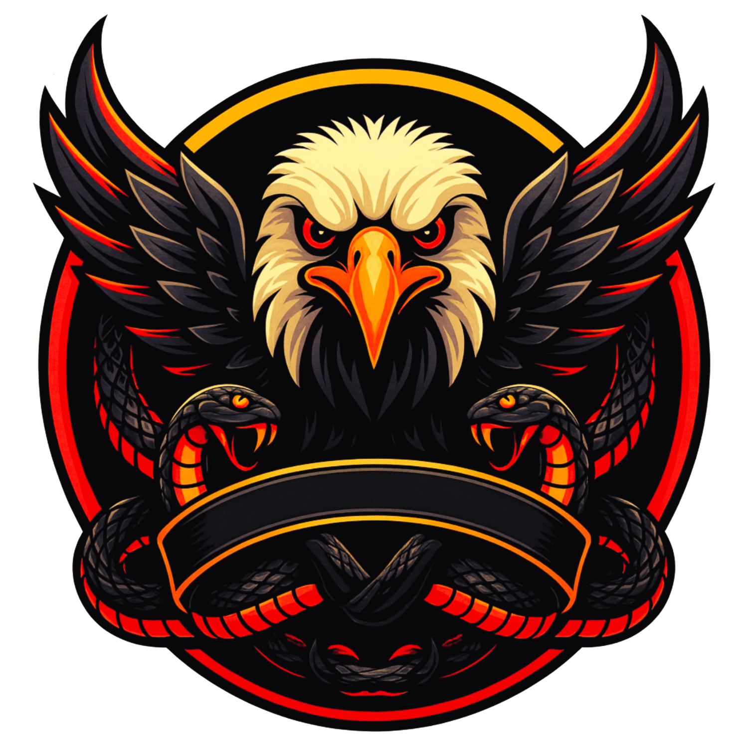     			Eagle Premium Sticker | 12x10 cm Waterproof Vinyl Decal for Bikes, Gaming Setups & car