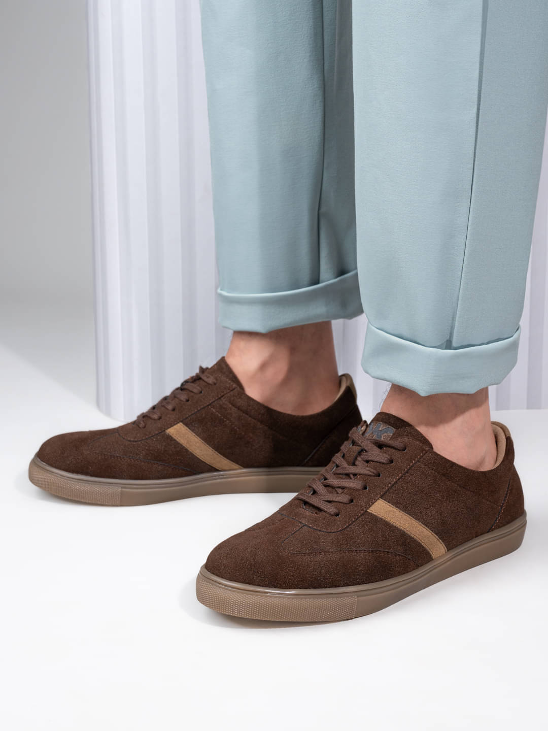     			Fentacia Fentacia Men Brown Casual Sneakers Brown Men's Sneakers