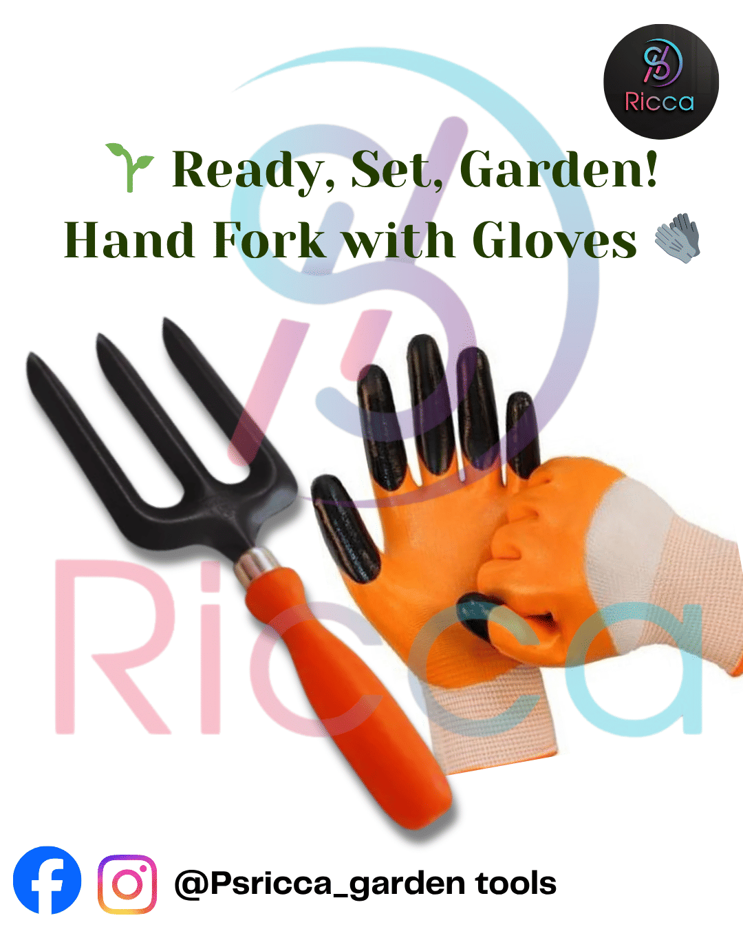     			Hand Fork with Gloves ��
