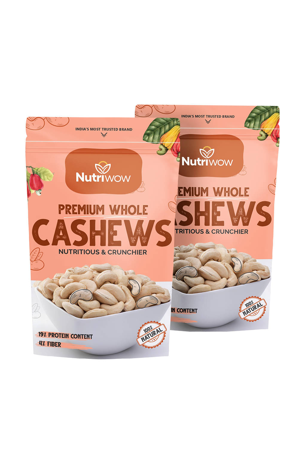     			Nutriwow Cashew nut (Kaju) 400 g