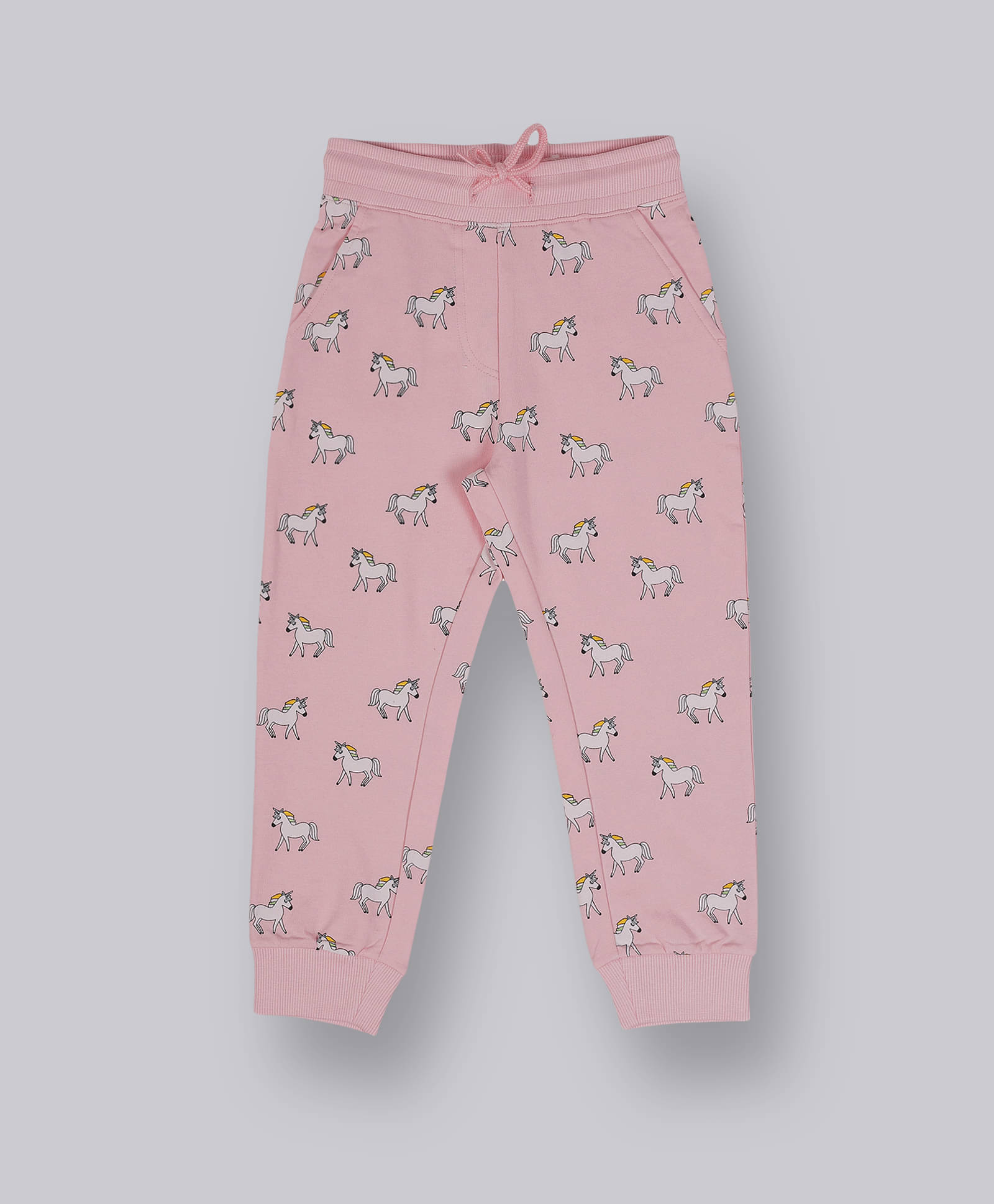     			PLUM TREE Pack of 1 Girls 100% Cotton Joggers ( Colors )