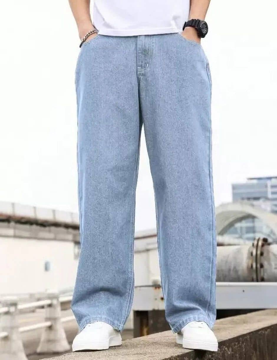 PODGE Clean Look Men's Jeans - Light Blue ( Pack of 1 ) - Jeans | Buy online on ZillyBuy