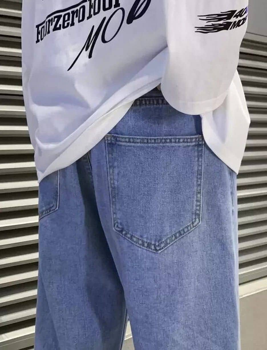 PODGE Clean Look Men's Jeans - Light Blue ( Pack of 1 ) - Jeans | Buy online on ZillyBuy