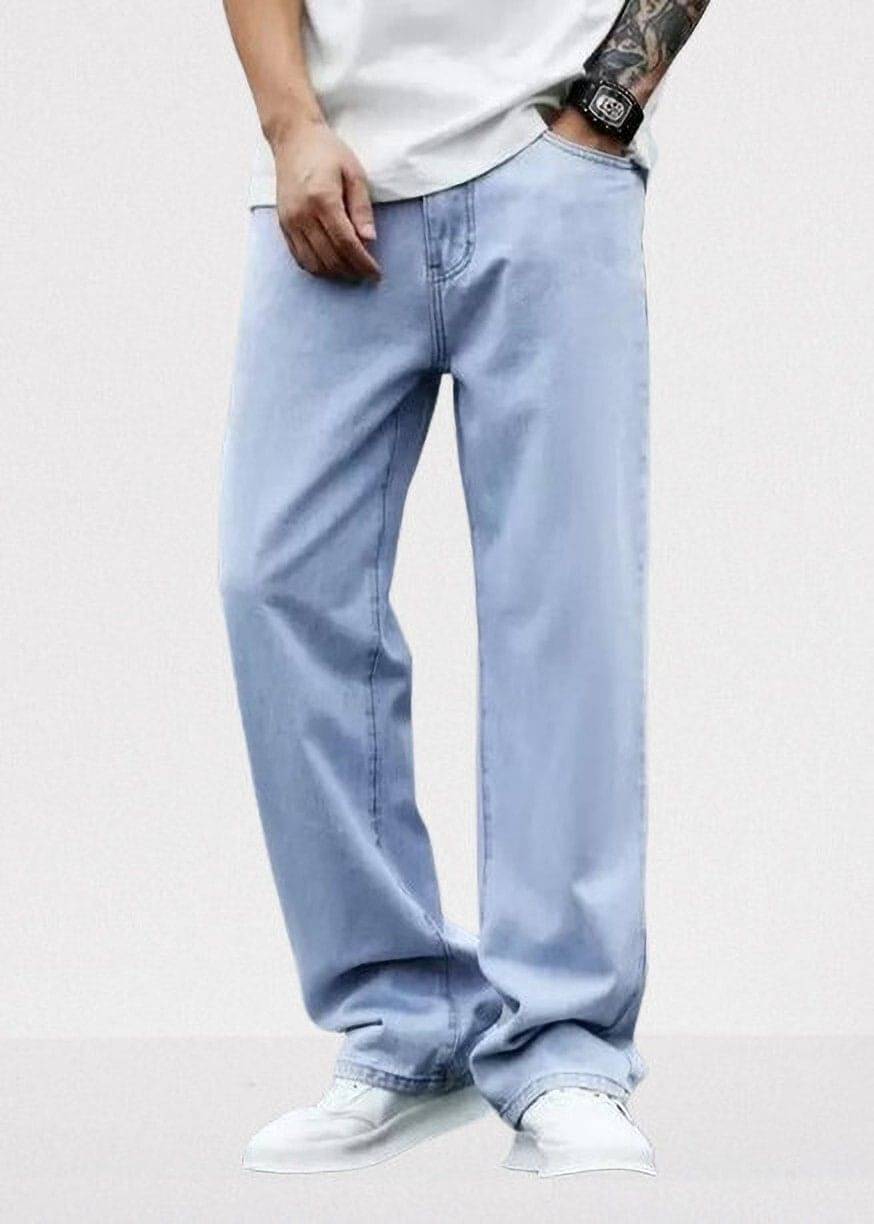     			PODGE Clean Look Men's Jeans - Light Blue ( Pack of 1 )