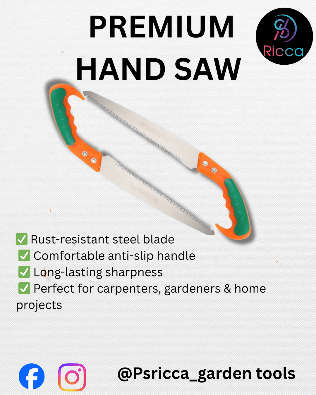     			Pruner saw 10" Anvil Pruner (Manual)_2 Pcs