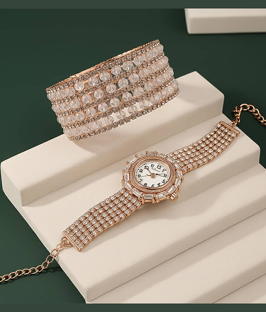SHANKHRAJ MA LL Rose Gold Bracelet ( Pack of 2 ) - Bangles & Bracelets | Buy online on ZillyBuy
