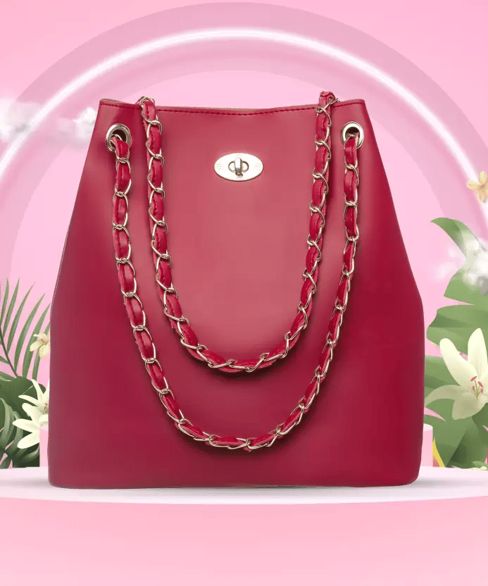     			Sagiron Sling Bag Artificial Leather Set of 1 ( Maroon )