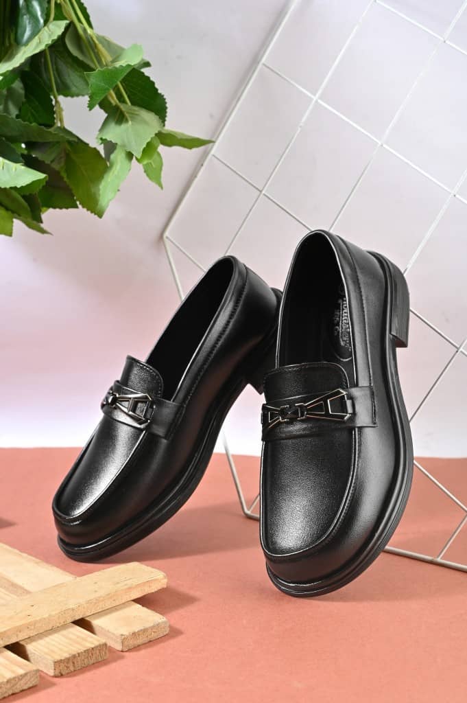 Sir Corbett Black Women's Loafers - Casual Shoes | Buy online on ZillyBuy