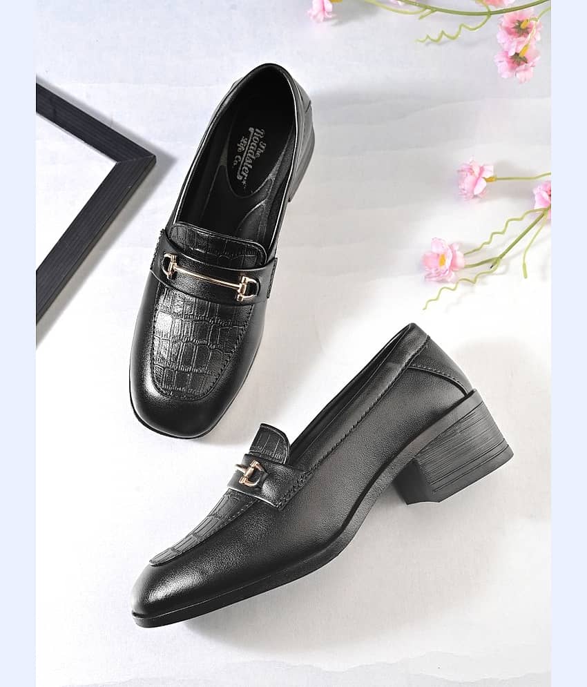 Sir Corbett Black Women's Loafers - Casual Shoes | Buy online on ZillyBuy