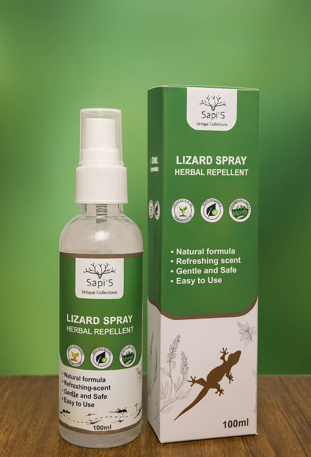 Lizard Repellent Spray Natural Herbal Lizard Repellent Spray