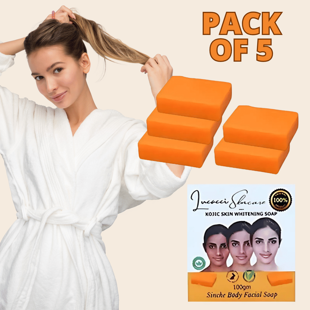 Smartdrops Skin Whitening Soap for All Skin Type ( Pack of 5 )
