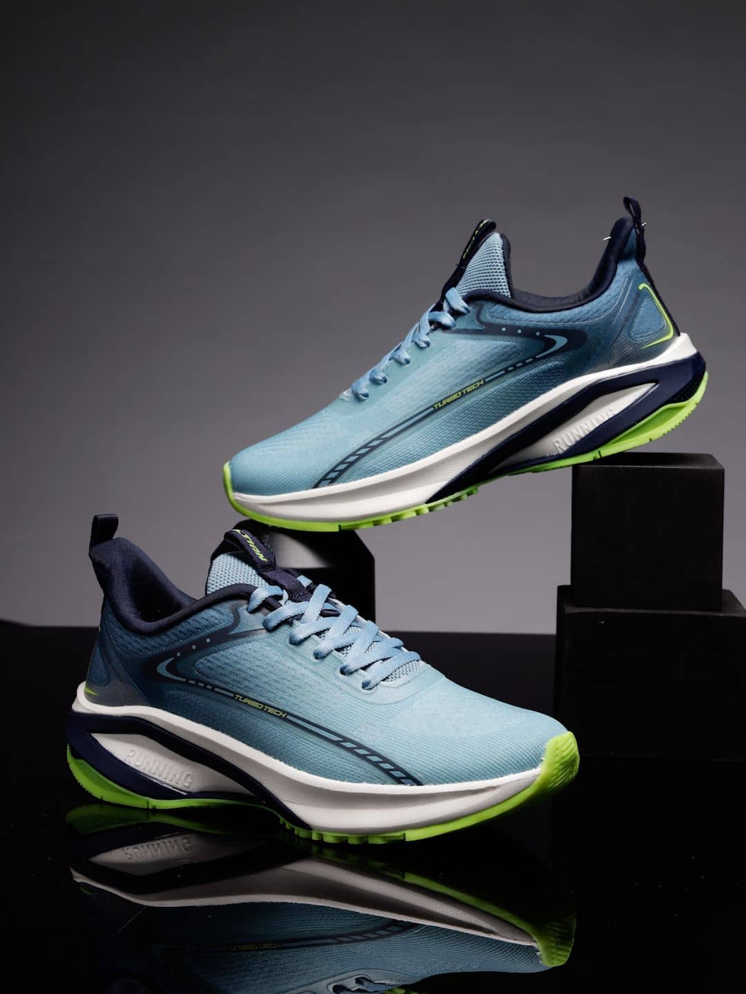 Action NITRO-1002 Blue Men's Sports Running Shoes - Sports Shoes | Buy online on ZillyBuy