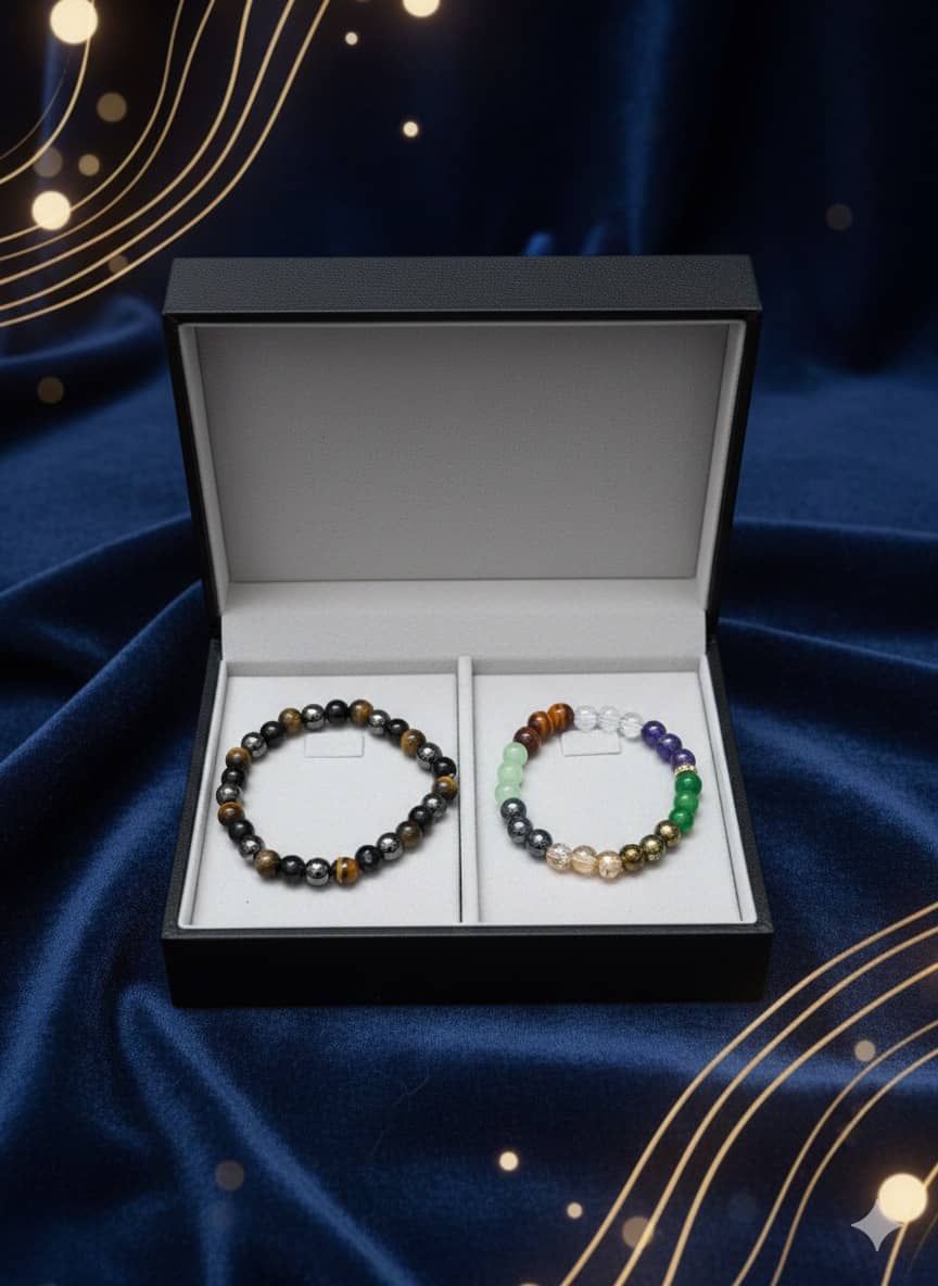Fadiso Fashion Multicolor Charm Bracelet ( Pack of 2 ) - Bangles & Bracelets | Buy online on ZillyBuy