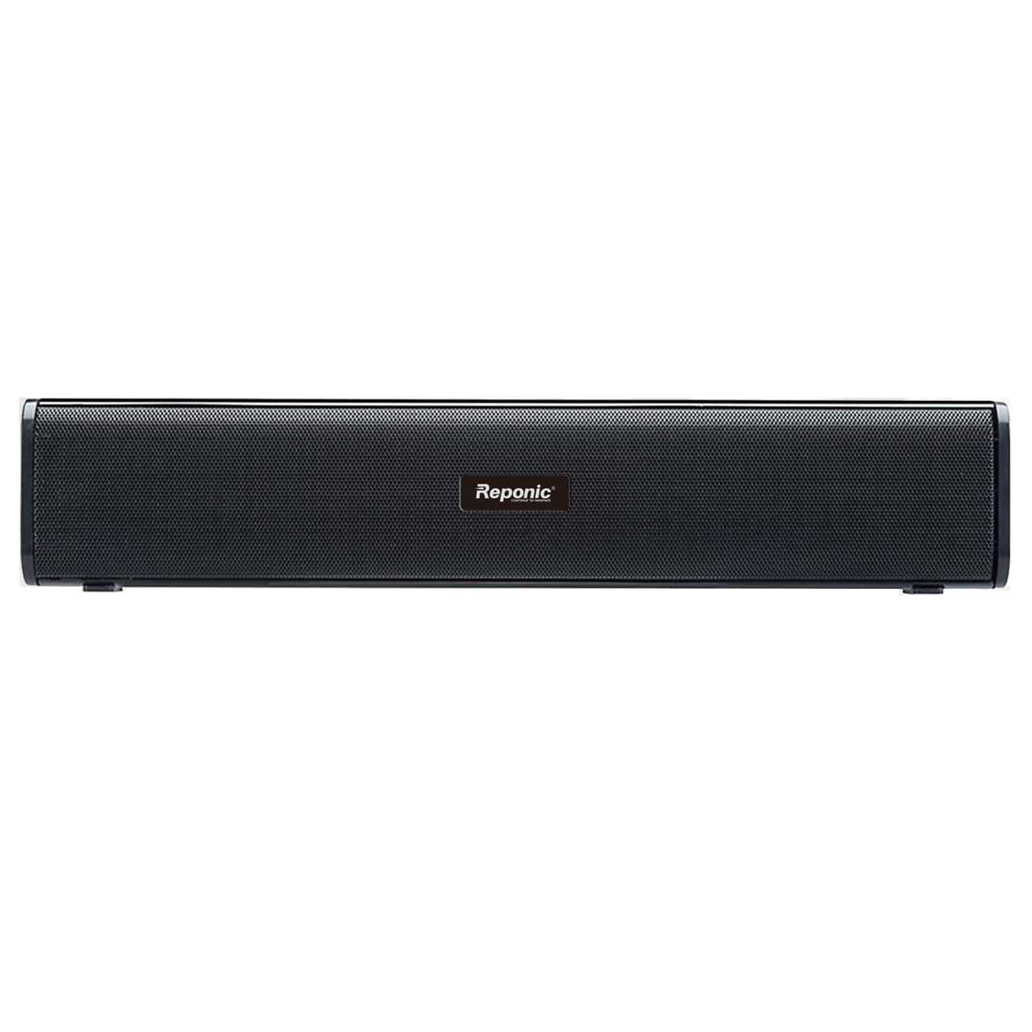 Reponic SP458 Soundbar 12 W Bluetooth Speaker Bluetooth V 5.3 with USB,Call function,TWS feature Playback Time 6 hrs Black