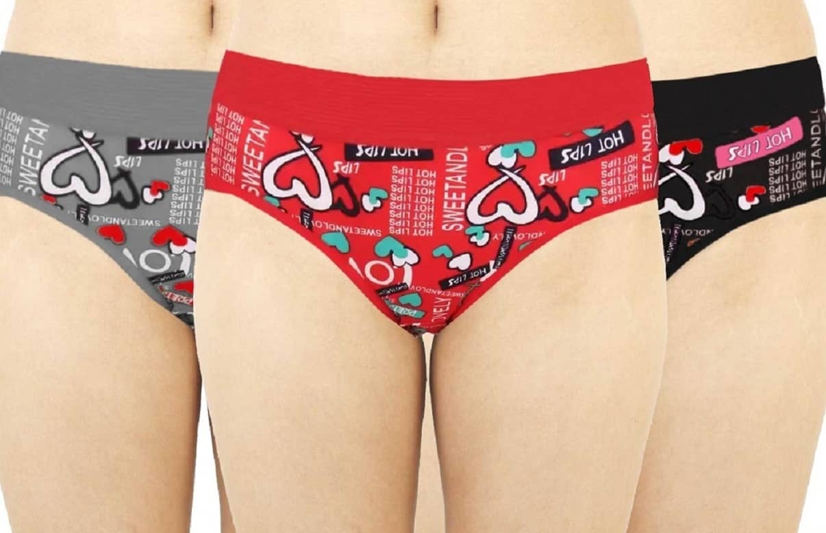 The Tusht Pack of 3 Polyester Hipster For Women ( Multicolor6 )