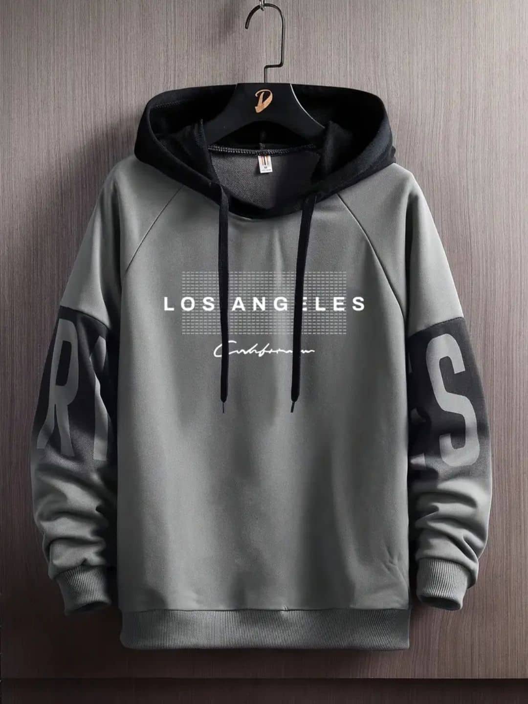 EVEGRAZE Fleece Hooded Men's Sweatshirt - Grey ( Pack of 1 )