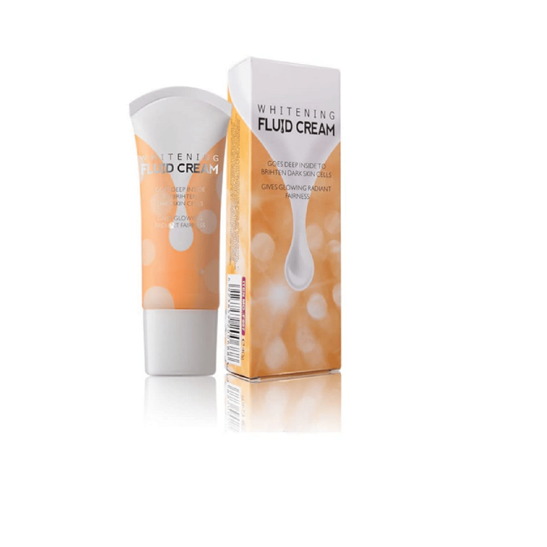 Makeup Face Cream Fluid Foundation + whitening fluid face cream ,40 g,Pack of 1