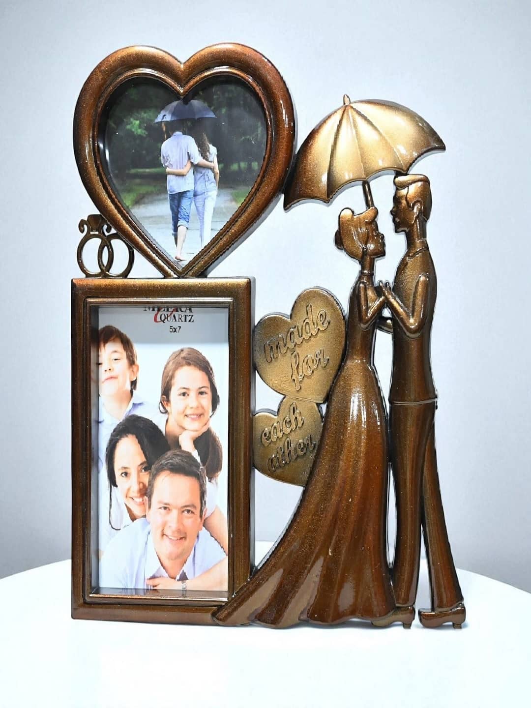 Sigaram Plastic Table Top & Wall hanging Multicolour Single Photo Frame No. of Pieces- 1