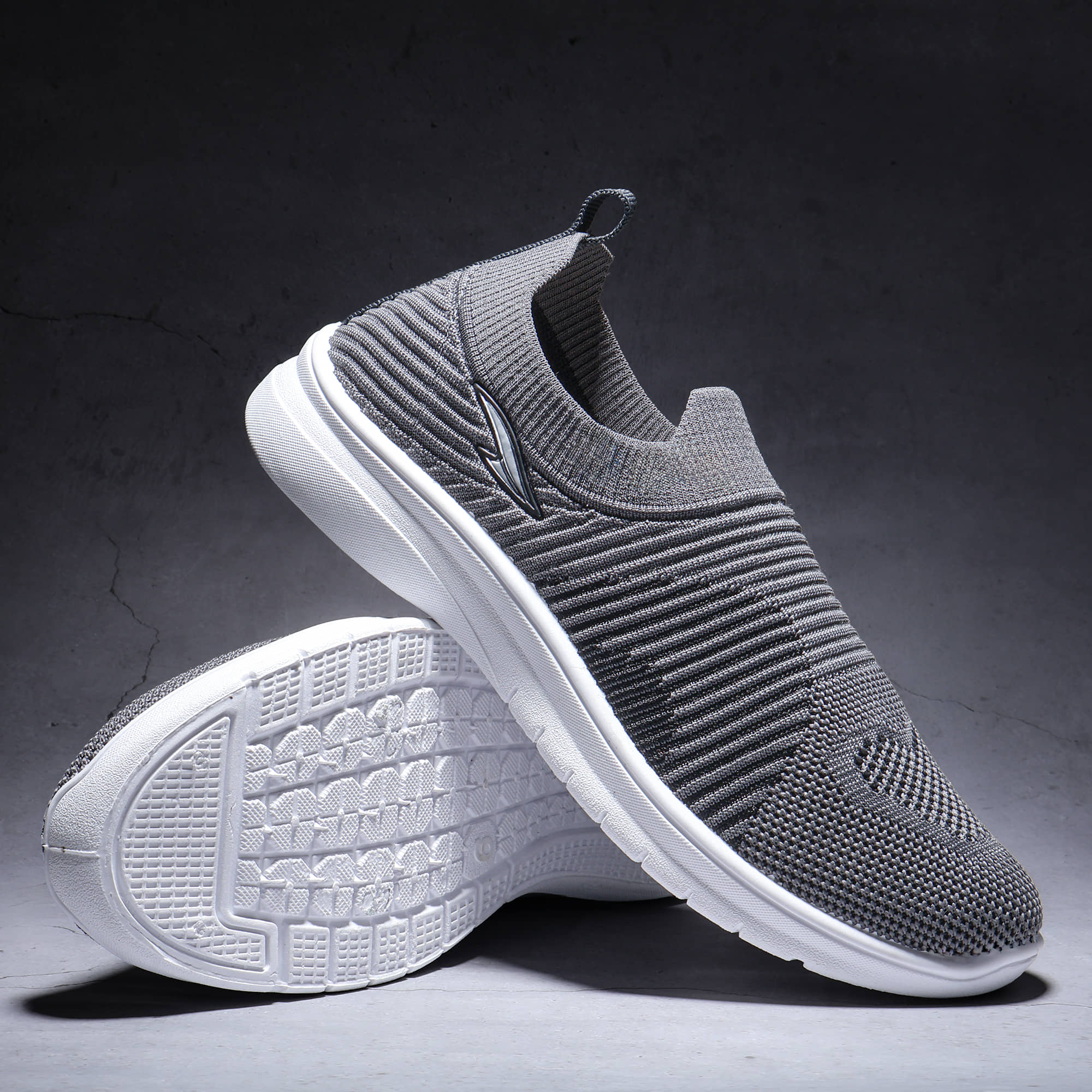 ASIAN MELODY-51 Dark Grey Women's Slip On - Casual Shoes | Buy online on ZillyBuy